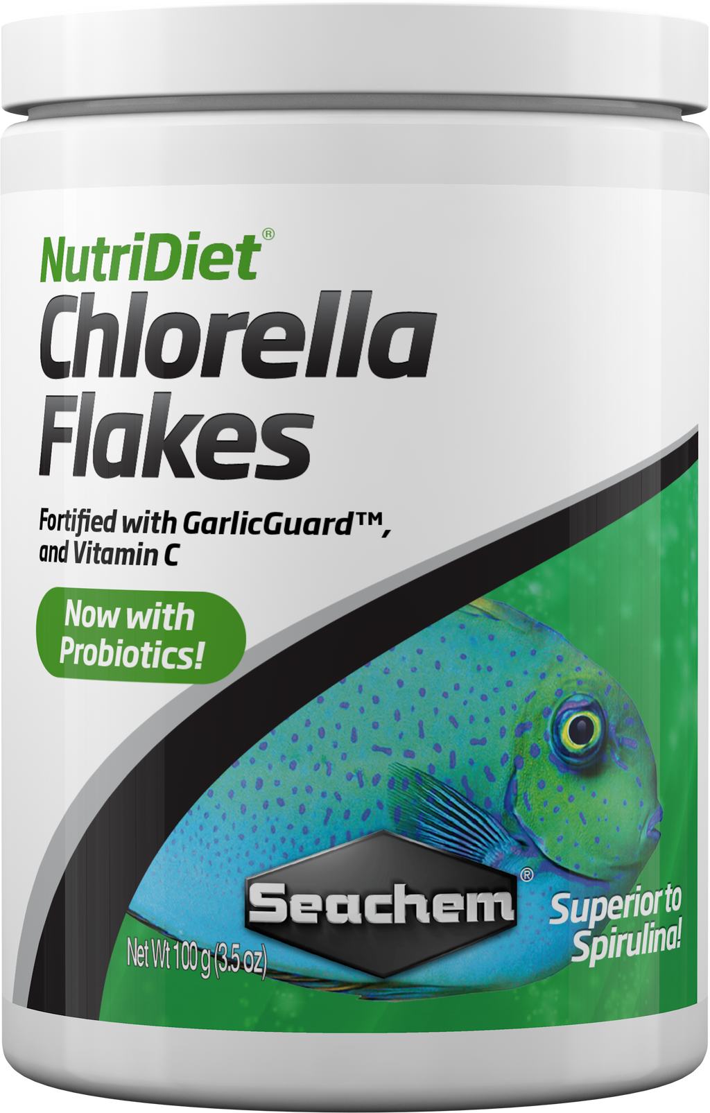 NutriDiet Chlorella Flakes w/Probiotics
