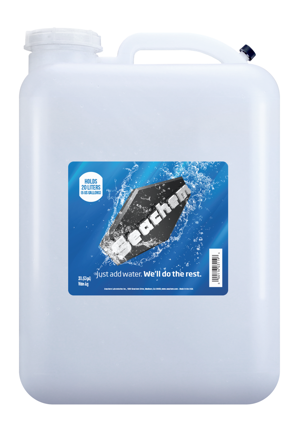 Seachem - Water Jug - 5.3 fl. gal / 20L (Just Add Water)