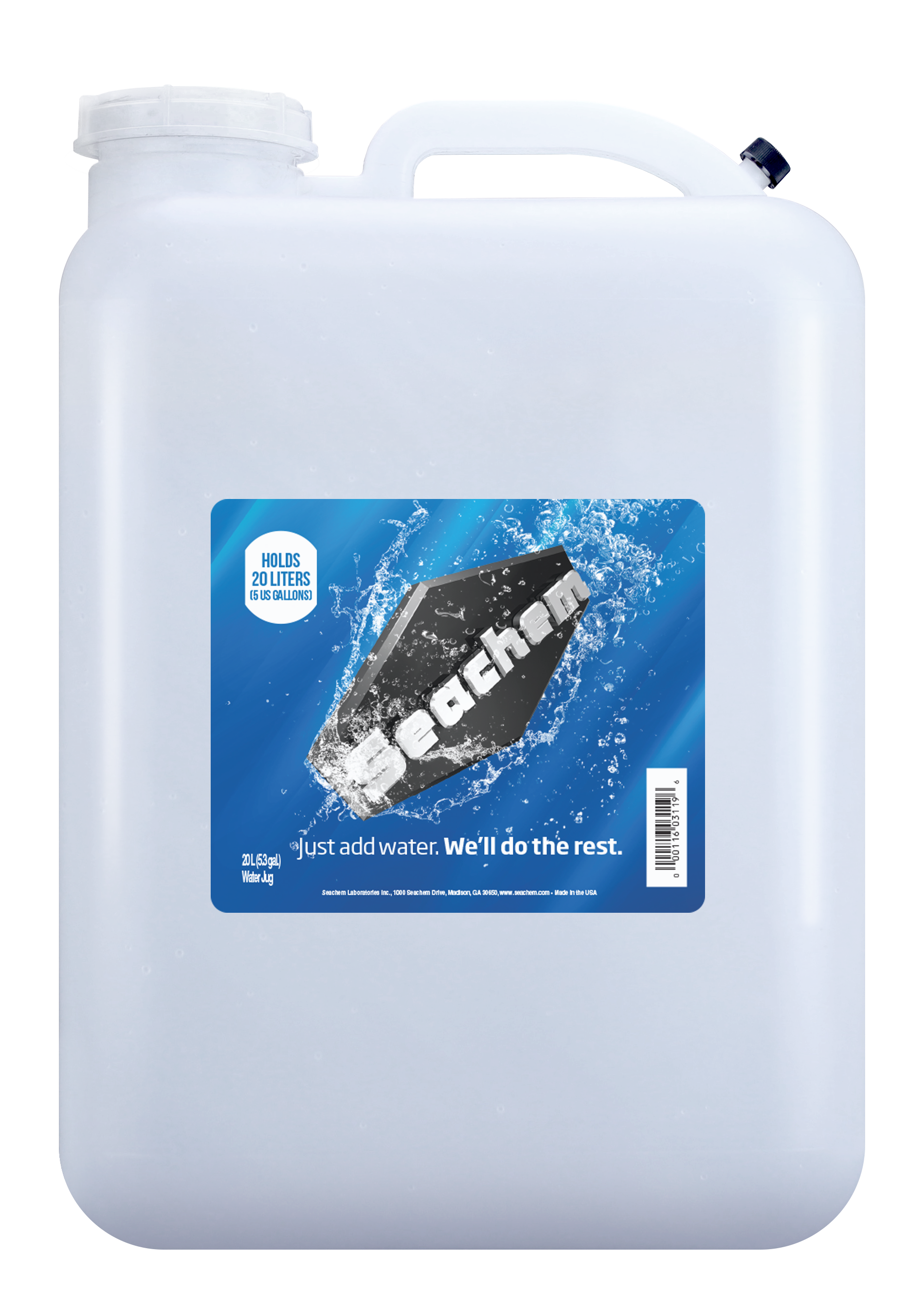 Seachem - Water Jug - 5.3 fl. gal / 20L (Just Add Water)