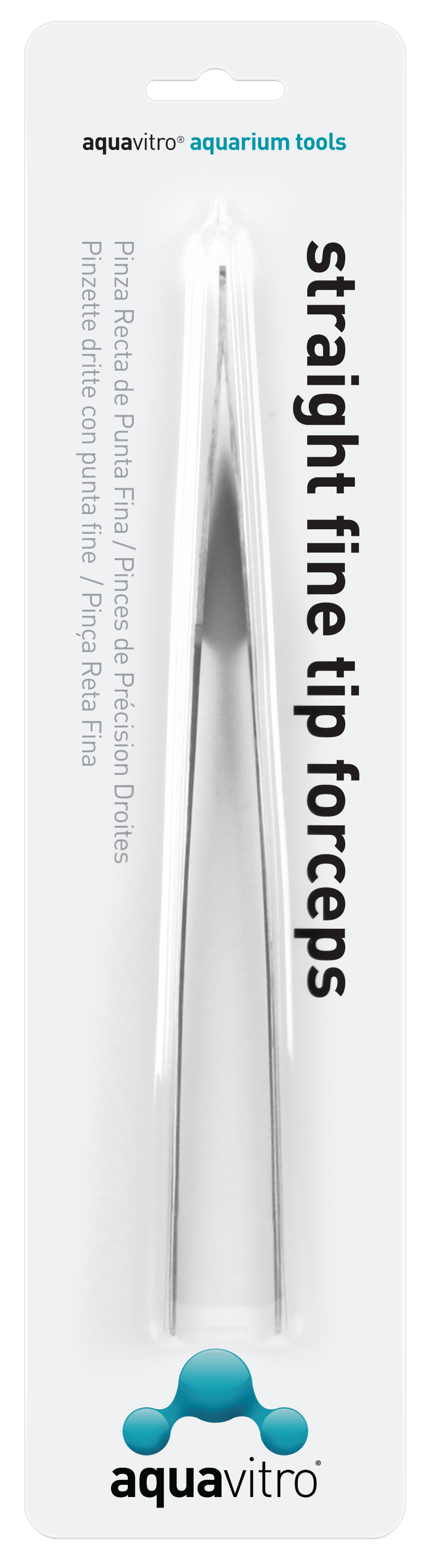 Seachem - AquaVitro - Straight Fine Tip Forceps