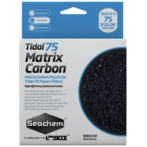 Seachem Tidal 75 Matrix Carbon - 190 ml. bagged