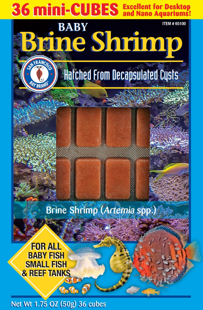 SF - Baby Brine Shrimp cubes - 50 g.