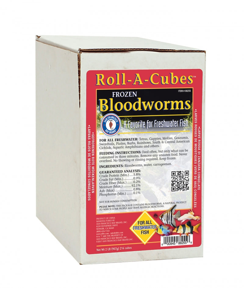 SF - Bloodworm roll-a-cube -2 lbs.