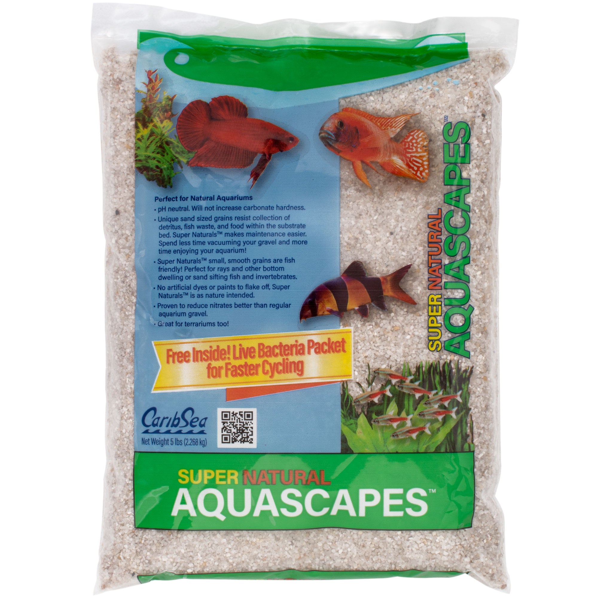 CaribSea - Super Naturals - Torpedo Beach - 5 lb (5 x 5 lbs per case)