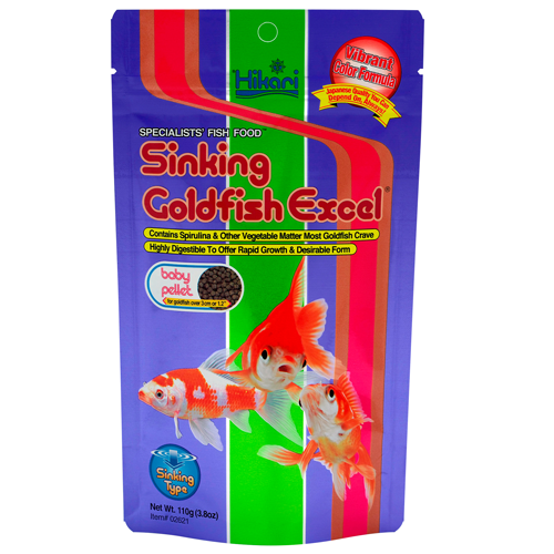 Hikari - Sinking Goldfish Excel - Baby Pellet - 3.8 oz.