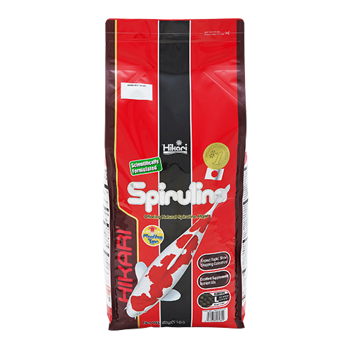 Hikari - Spirulina (Koi) - LG Pellet - 11lb X 4 (Sold by the case 4 x 11 lb bags)