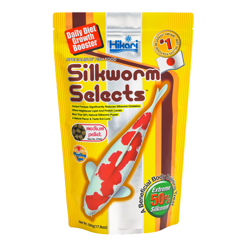 Hikari - Silkworm Select (Koi) - MD Pellets - 17.6 oz.