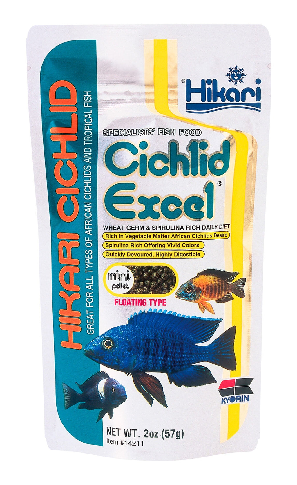 Hikari - Cichlid Excel - Mini Pellet