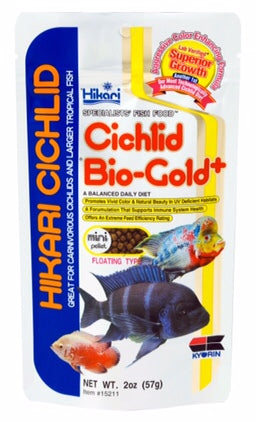 Hikari - Cichlid Bio-Gold+ - Mini Pellet - 2 oz.