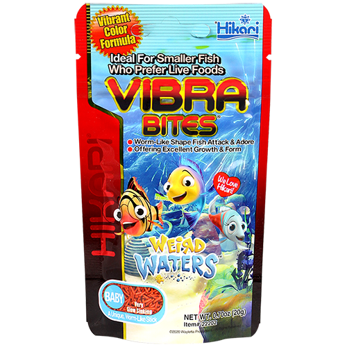 Hikari - Vibra Bites - Baby - .7 oz. (Weird Waters)