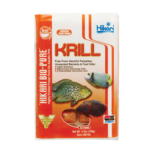 Hikari Krill Cubes - 3.5 oz.