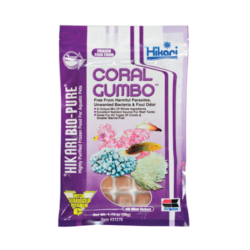 Hikari Coral Gumbo Cubes - 1.75 oz.