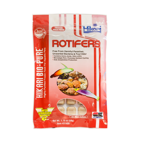 Hikari Rotifer Cubes - 1.75 oz.