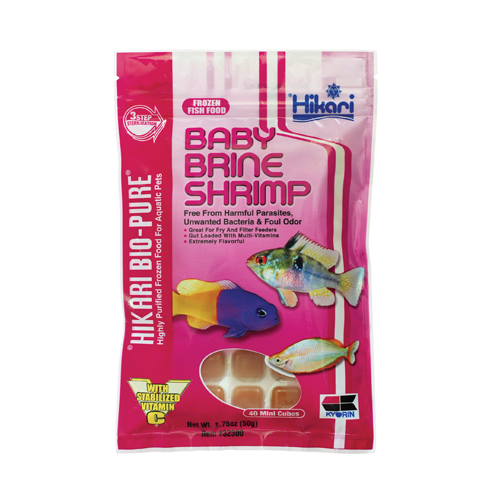 Hikari Baby Brine Shrimp Cubes - 1.75 oz.