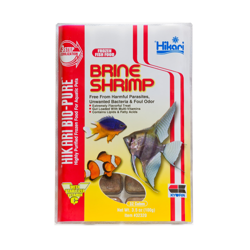 Hikari Brine Shrimp Cubes - 3.5 oz.