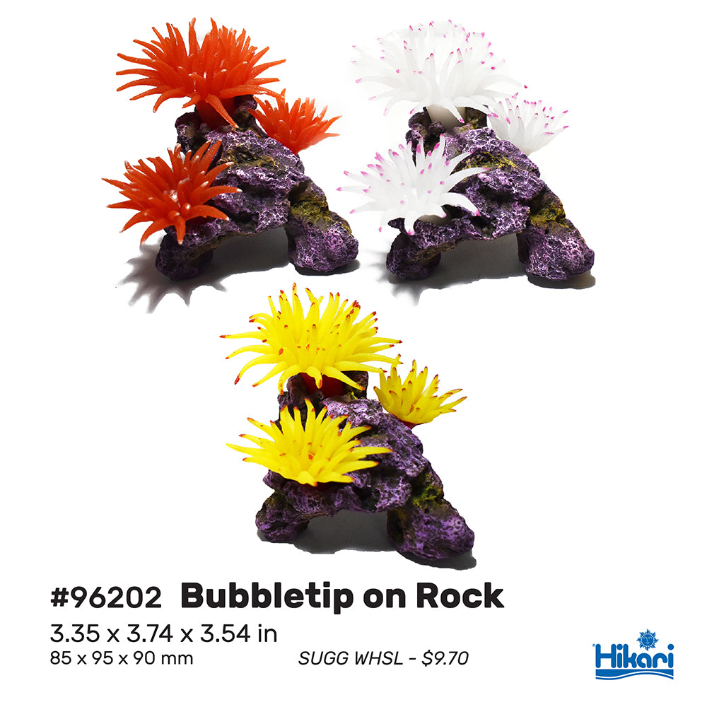 Hikari - AS Resin - SW Bubbletip on Rock 3.54" (3 pack)