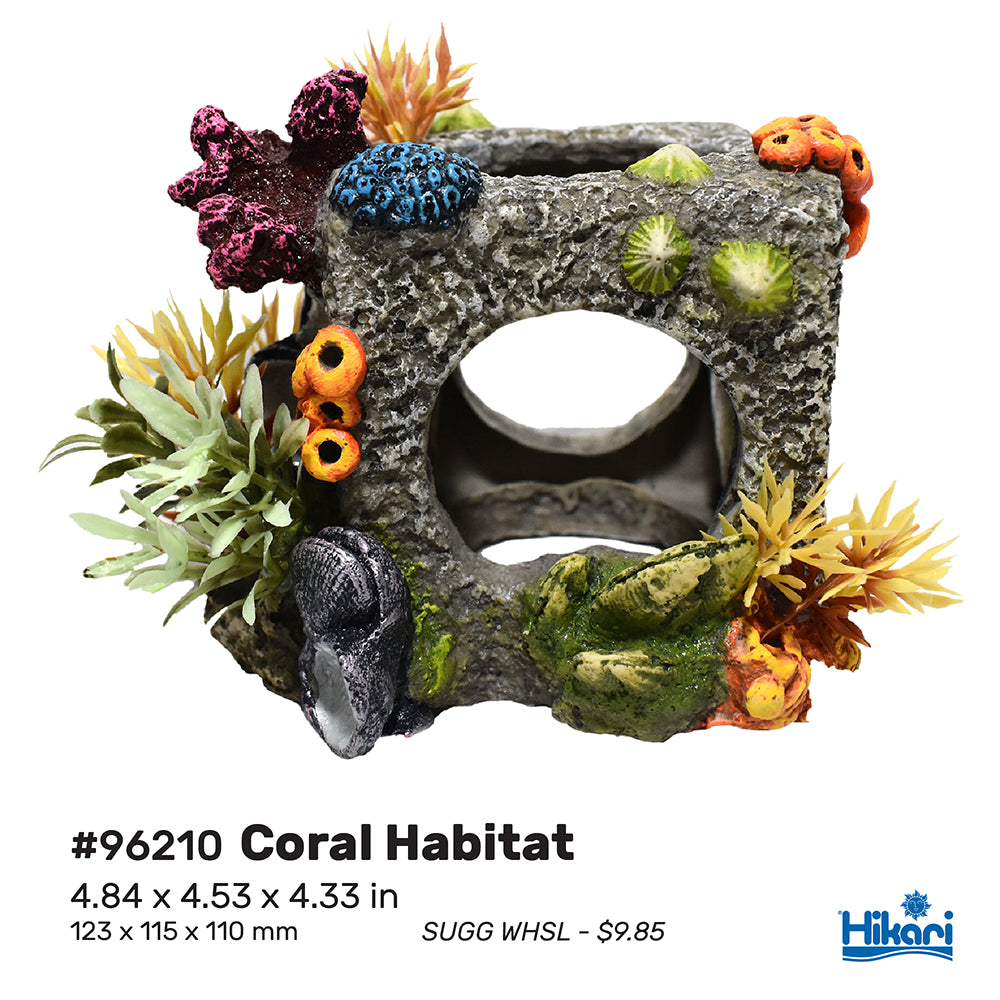 HIkari - AS Resin - SW Coral Habitat 4.33" (min. 2)