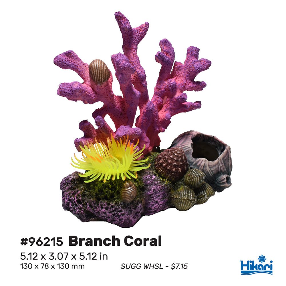 Hikari - AS Resin - SW Branch Coral 5.12" (min. 2)