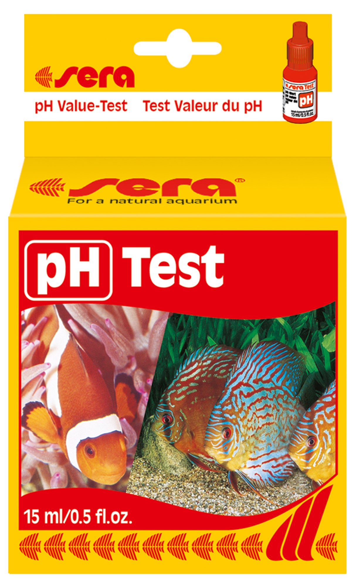 Sera - Ph Test Kit - 0.5 fl. oz.
