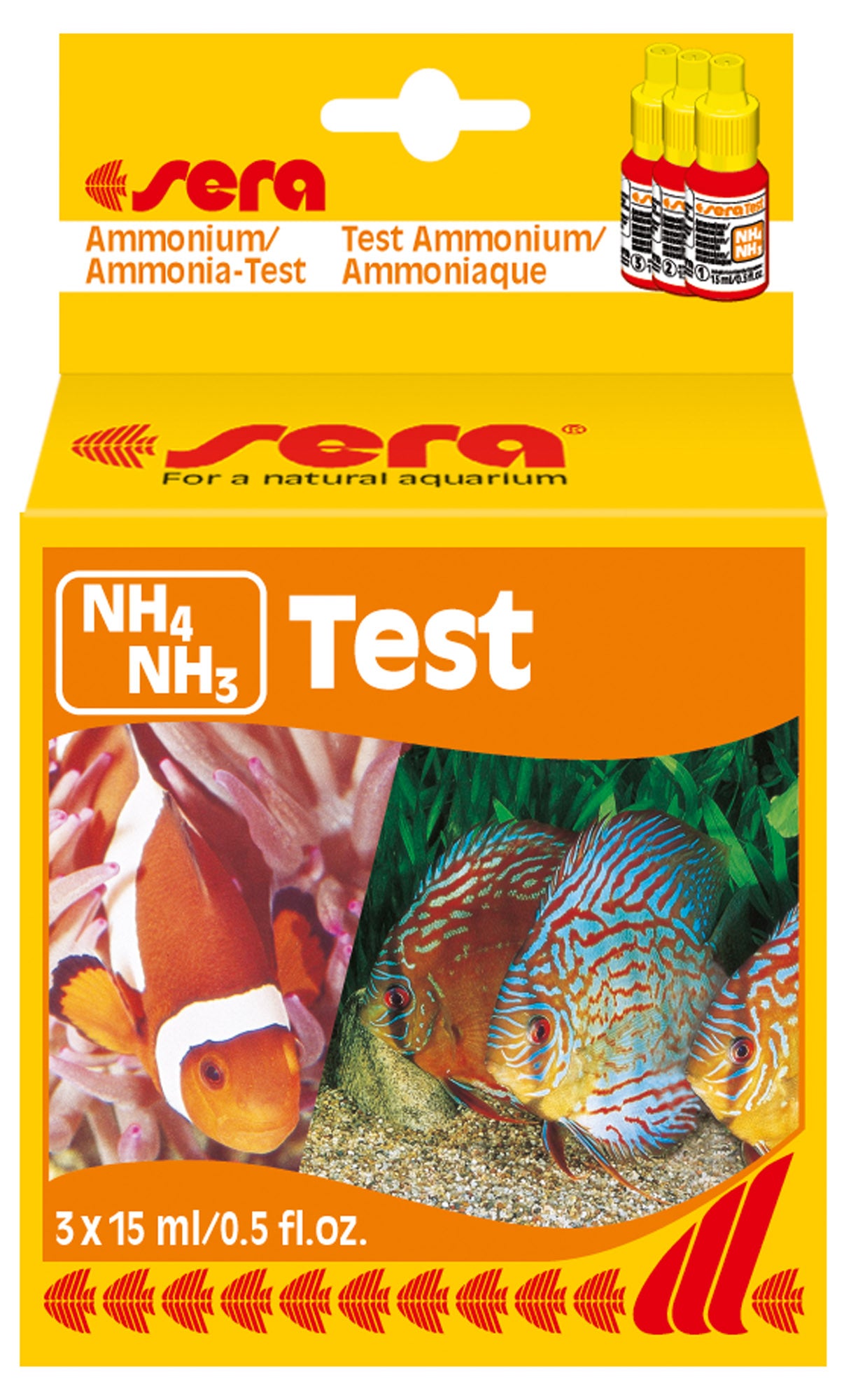 Sera - Ammonia (NH3/NH4) Test - 0.5 fl oz