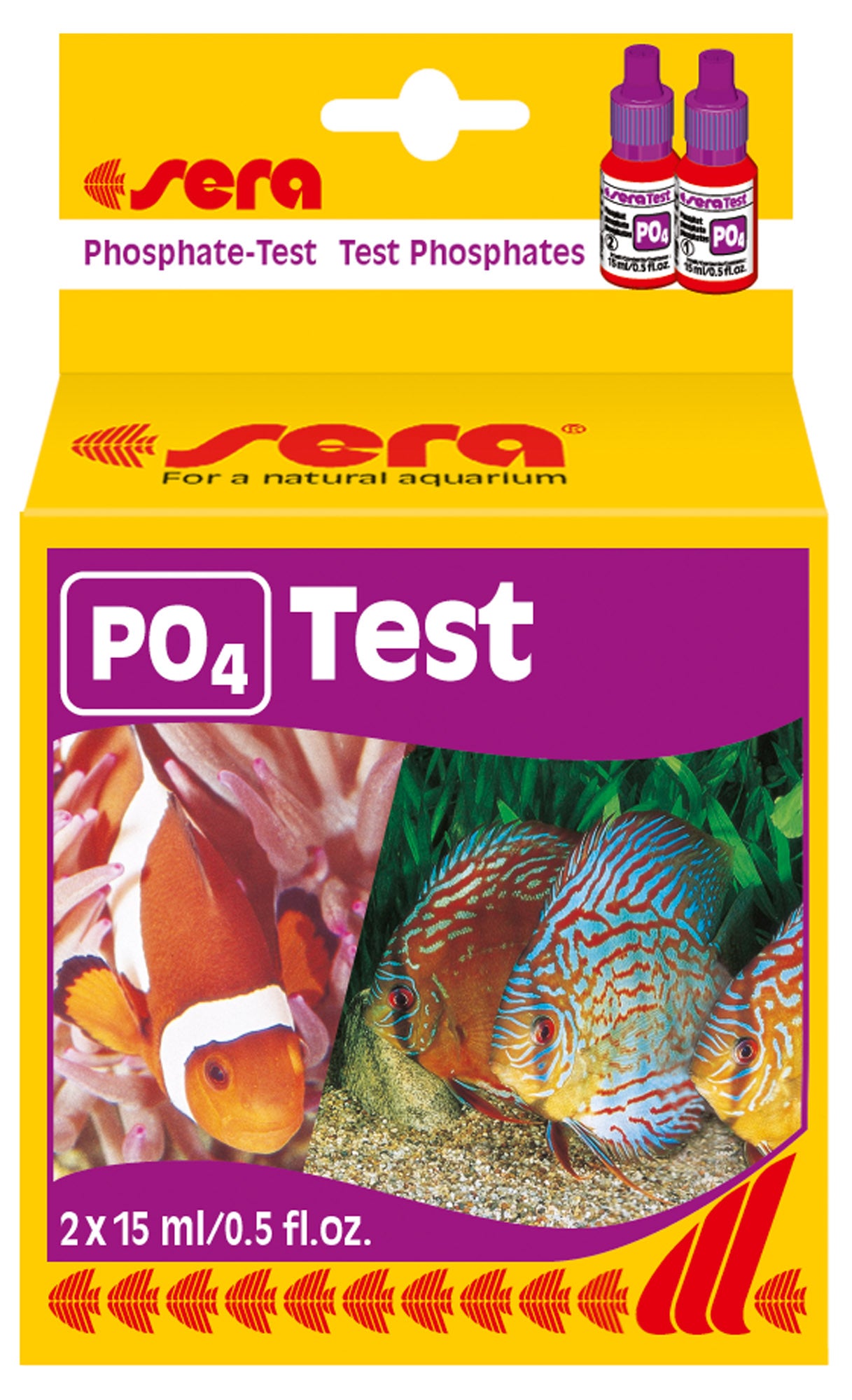 Sera - Phosphate (PO4) Test - 0.5 fl oz