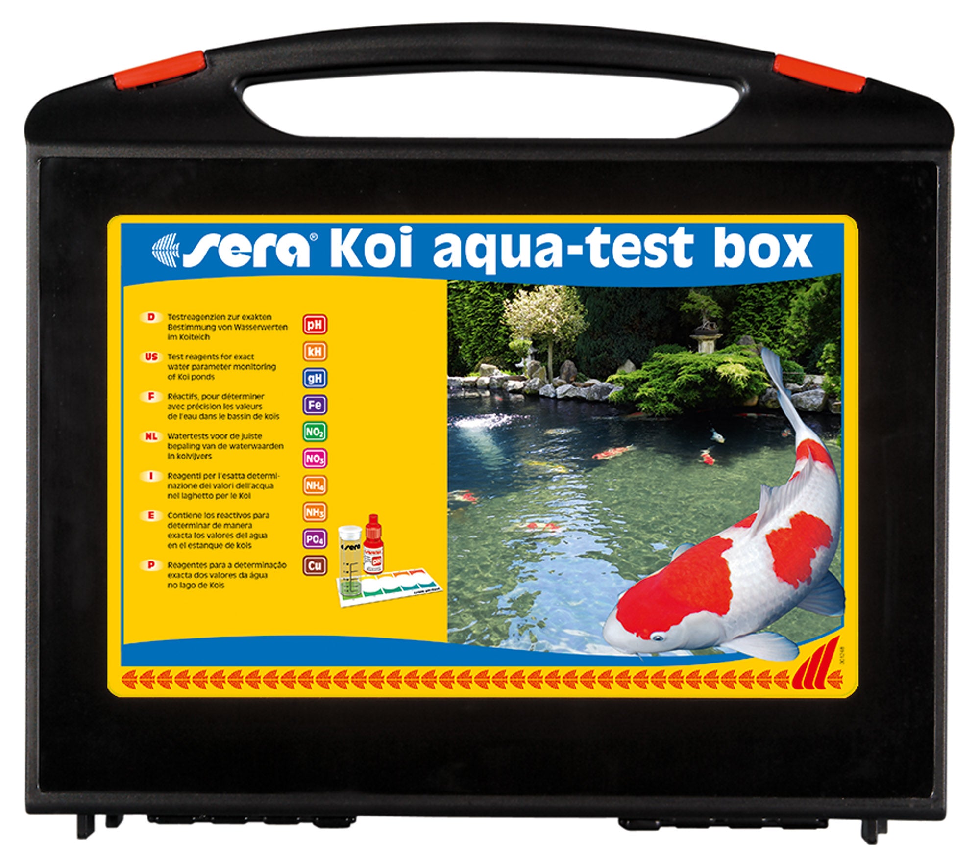 Sera - Aqua Test Box - Koi / Pond