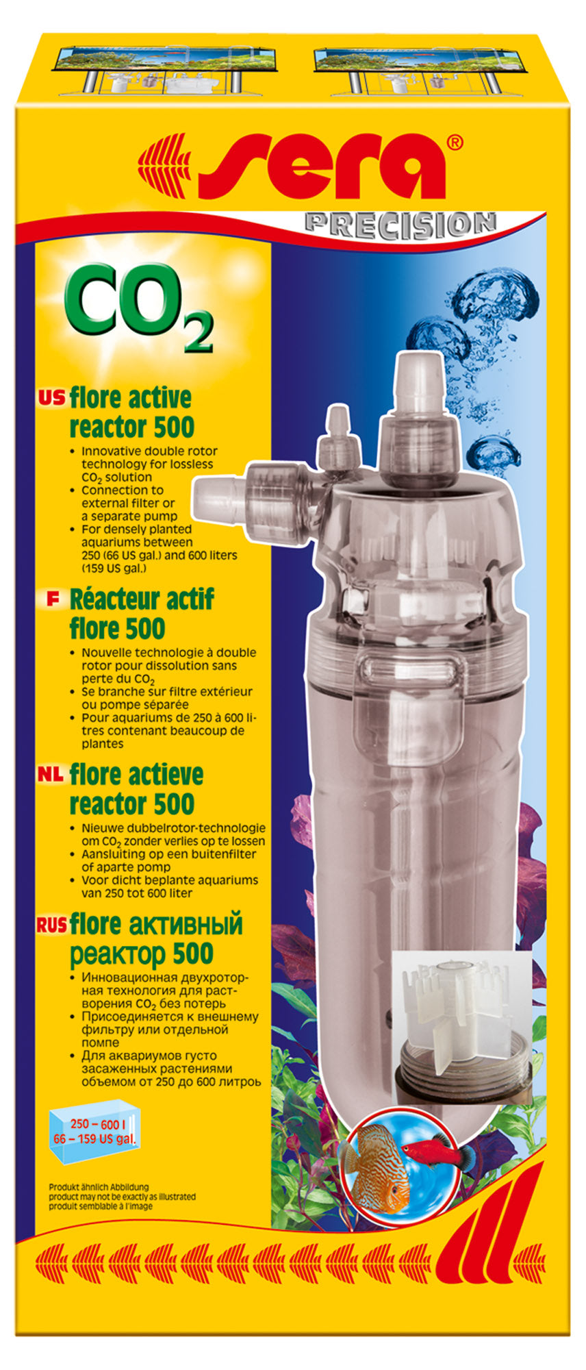 Flore CO2 active reactor