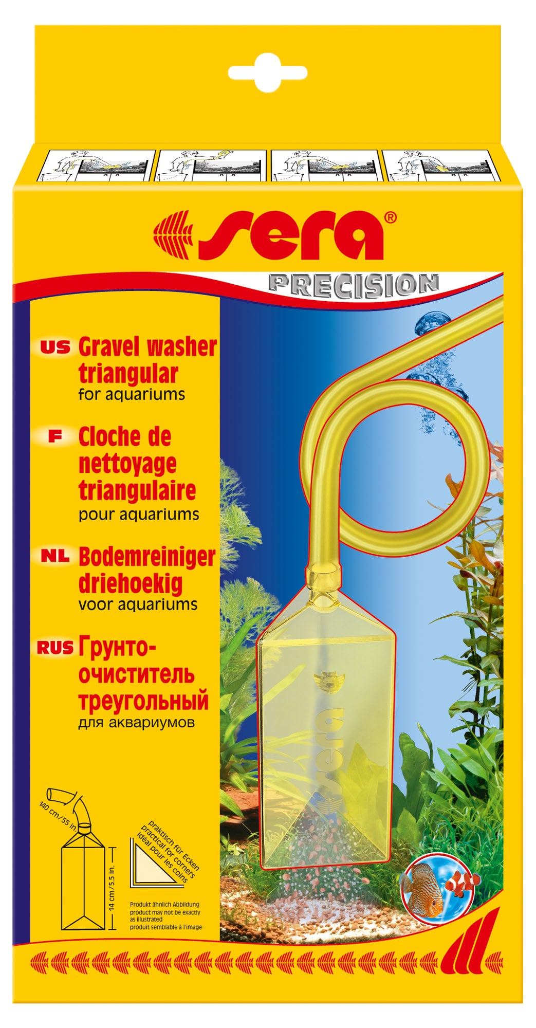 Sera - Gravel Washer  (Triangle - 14 cm)