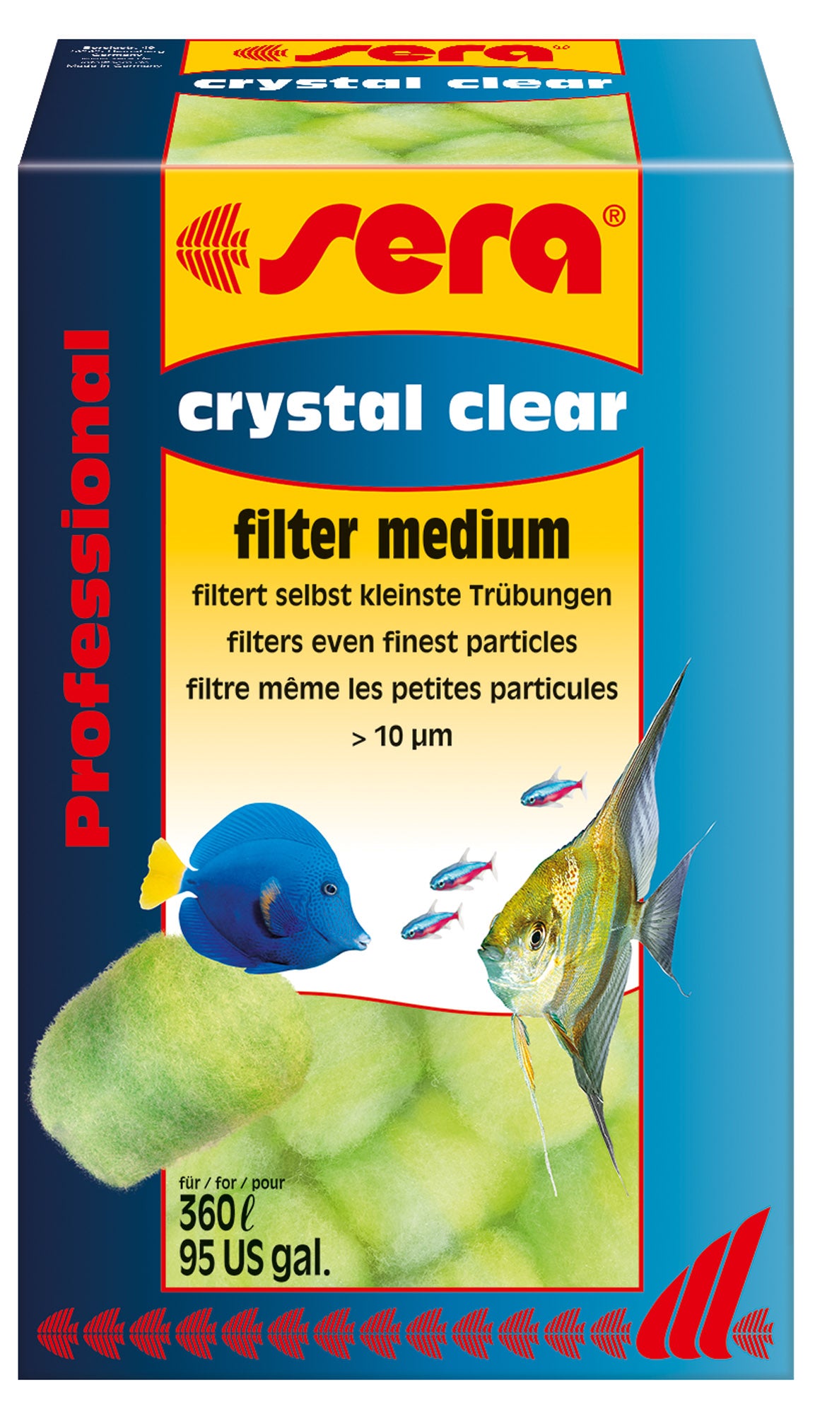 Sera - Crystal Clear Filter Professional (12 pc) - 95 gal