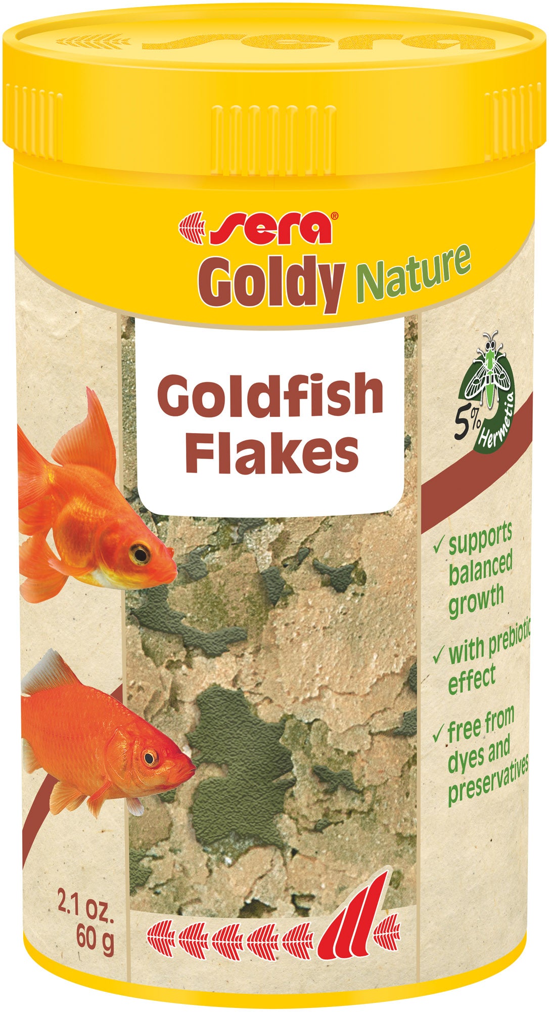 Sera - Goldfish Flakes - 250 ml - 2.1 oz (60)