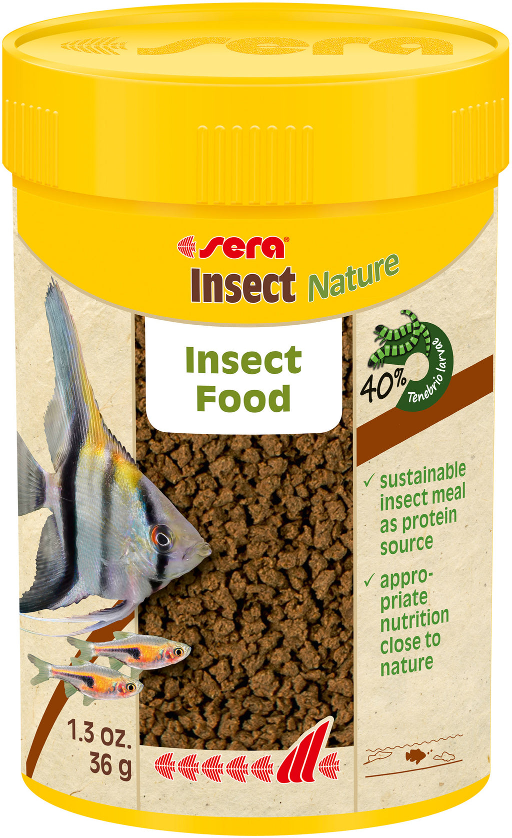 Insect Granules Nature 1.5 mm