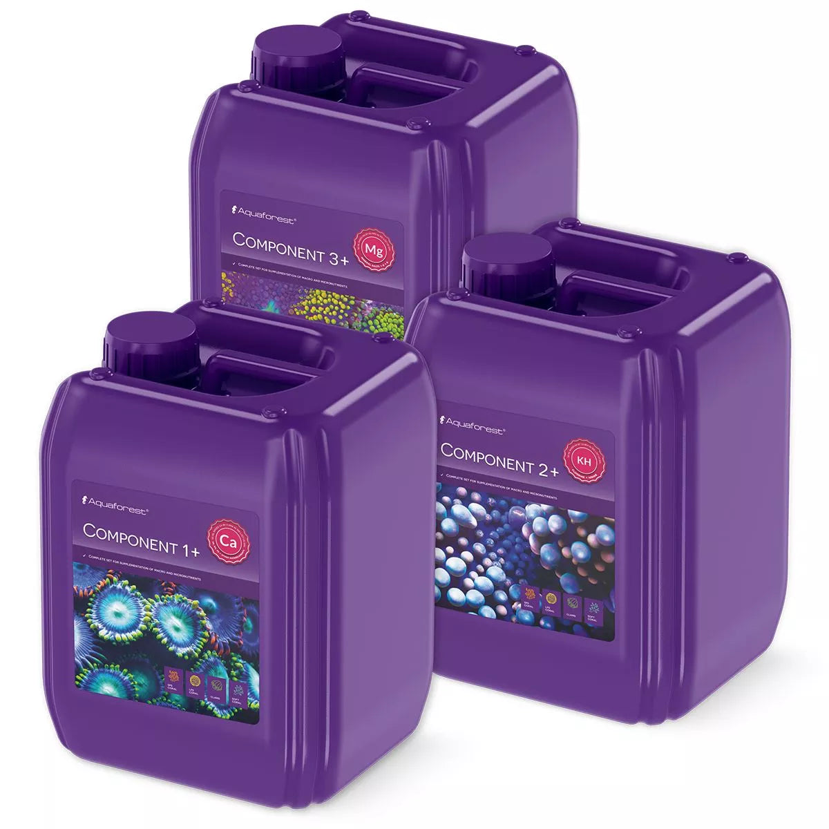 AF - Aquaforest Component 1+, 2+, 3+ (3  5L Bottles)