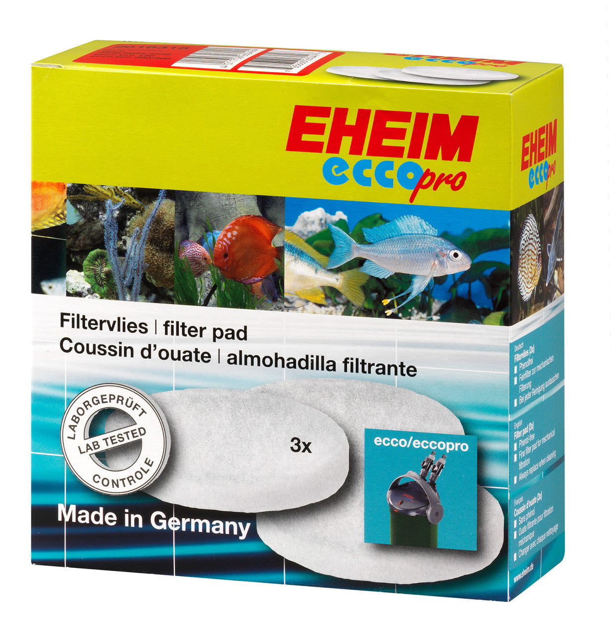 Eheim - Ecco comfort/pro fine filter pad - 3 pieces (replacement pads)