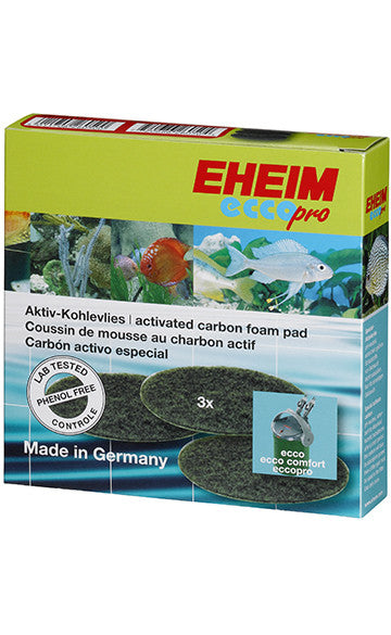 Eheim - Ecco/pro activated carbon pad - 3 pieces