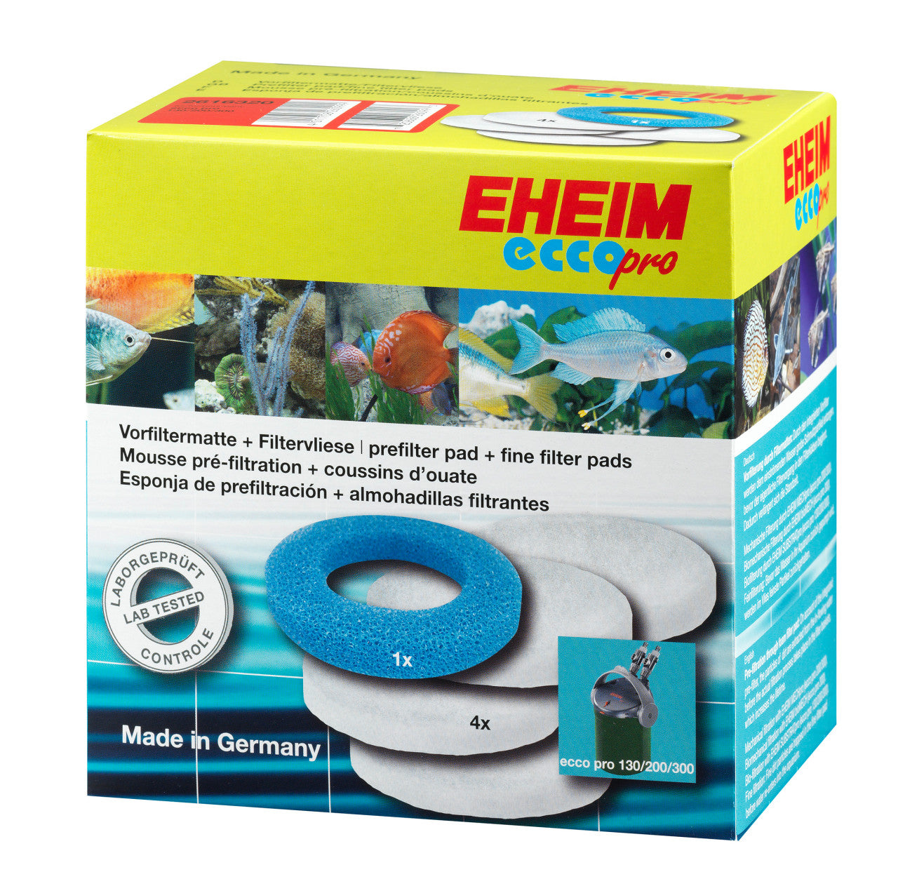 Eheim - Ecco/pro coarse/fine filter pad - 3 pieces