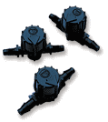 TLF - Micro Valve barb x barb - 6 pack - (5460W)