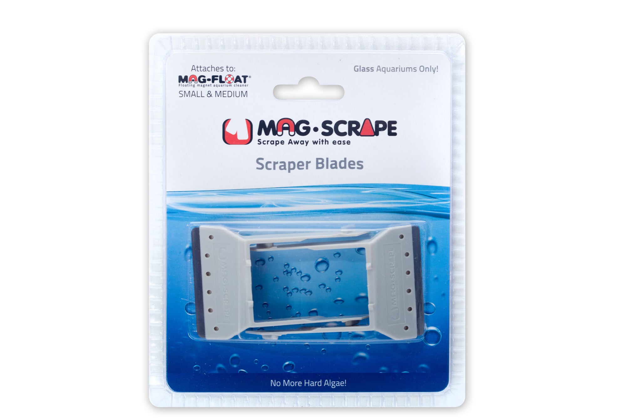 Mag-Float - Replacement Scraper Blades (S &amp; M) - Glass (2 pk)