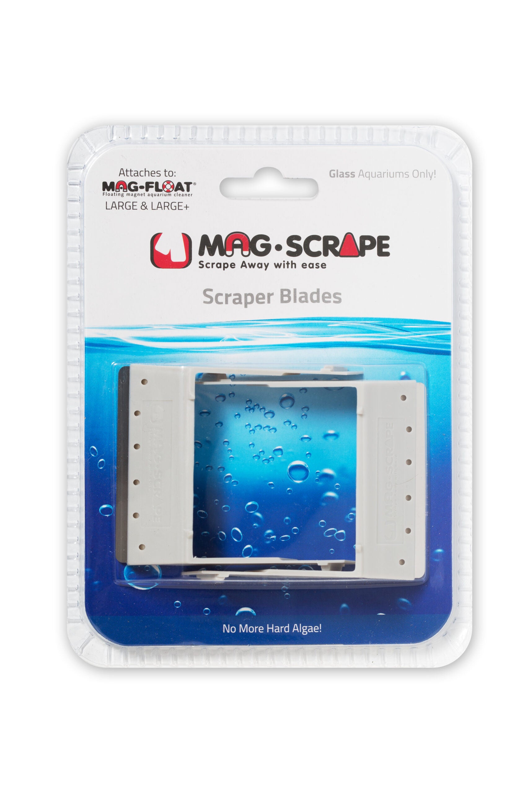Mag-Float - Replacement Scraper Blades (L &amp; L+) - Glass (2 pk)