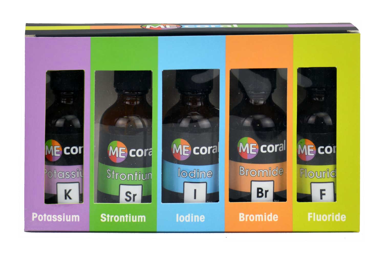 ME Coral - 5 Pack Combo (Potassium, Strontium, Iodine, Bromide, Fluoride)