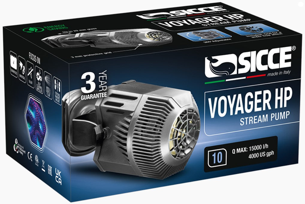 Sicce - Voyager HP 10 Stream Pump - 4,000 gph