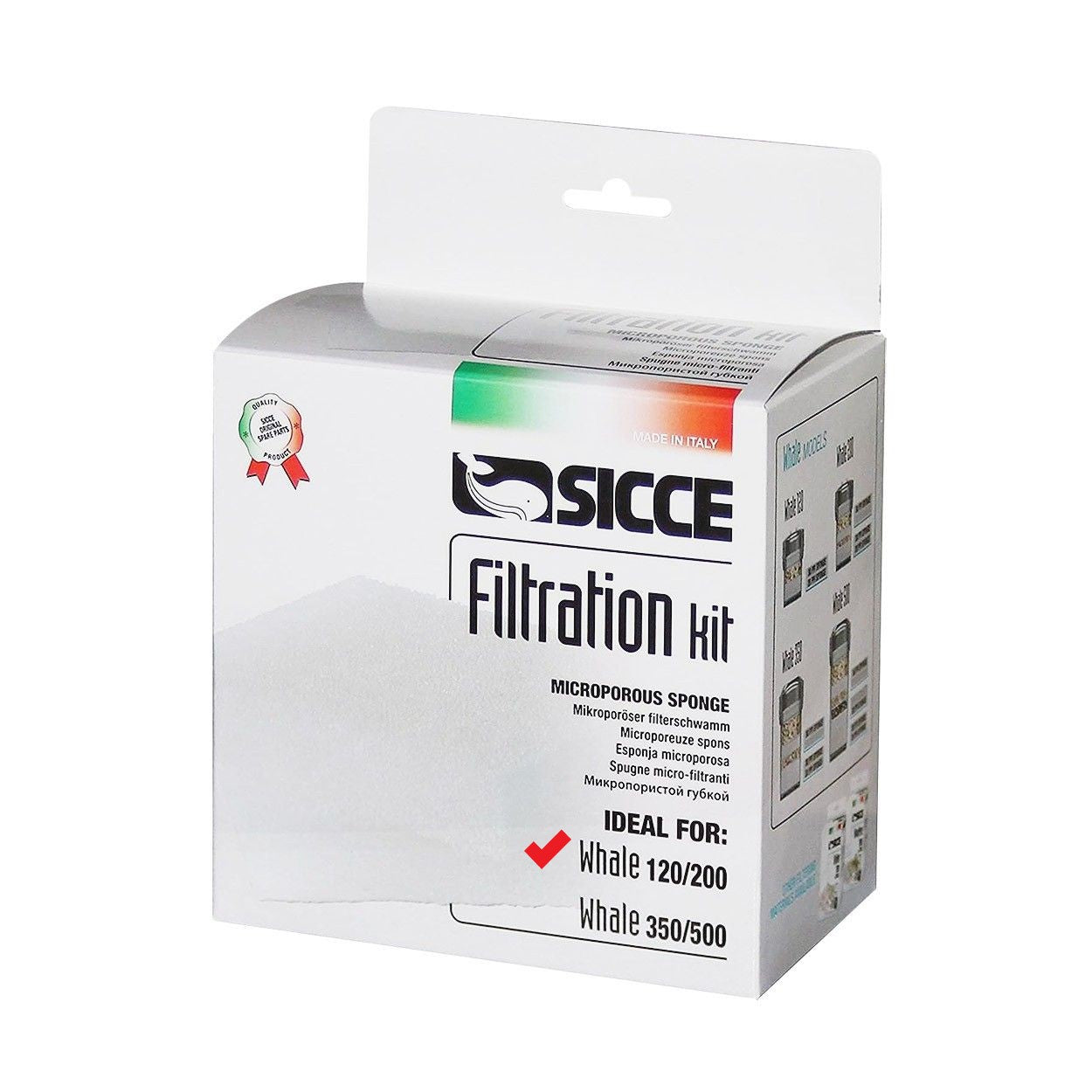 Sicce - WHALE 120 &amp; 200 Replacement Sponge Kit