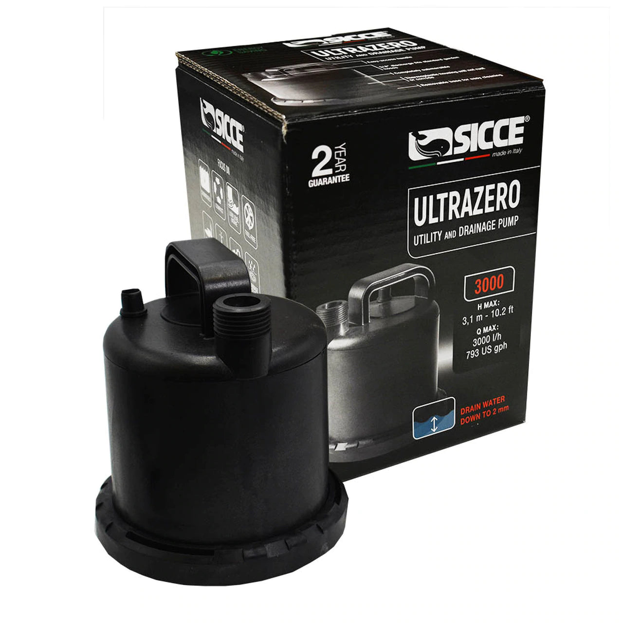 Sicce - Ultra Zero Utility Drainage Pump