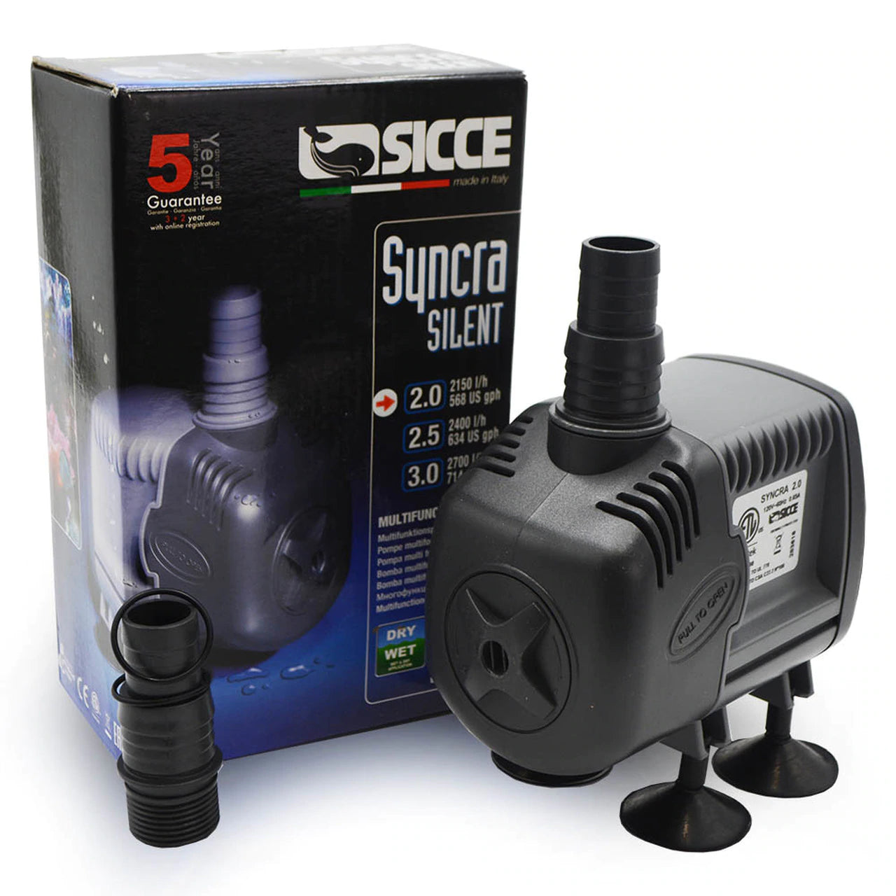 Sicce - Syncra Silent 2.0 Pump - 568 gph