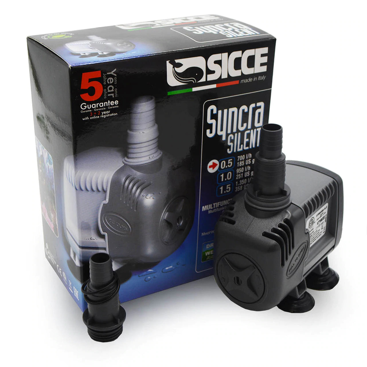 Sicce - Syncra Silent 0.5 pump - 185 gph