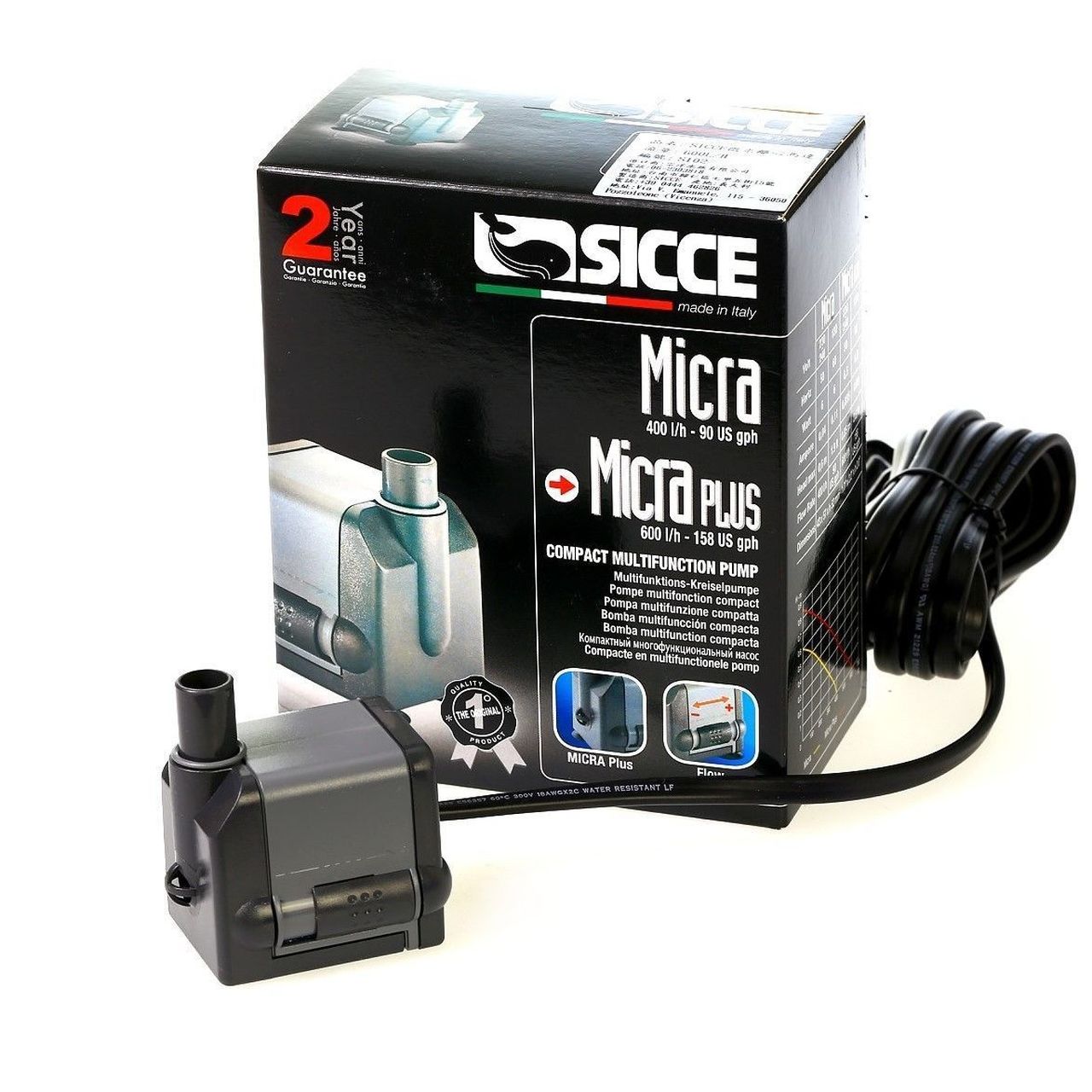 Sicce - Micraplus pump - 158 gph