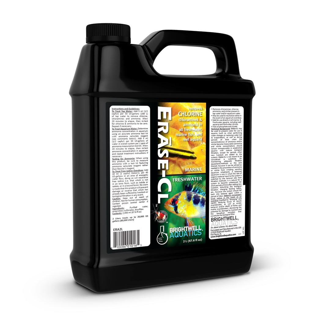 Erase-Cl - Chloramine, Chlorine, and Ammonia Remover