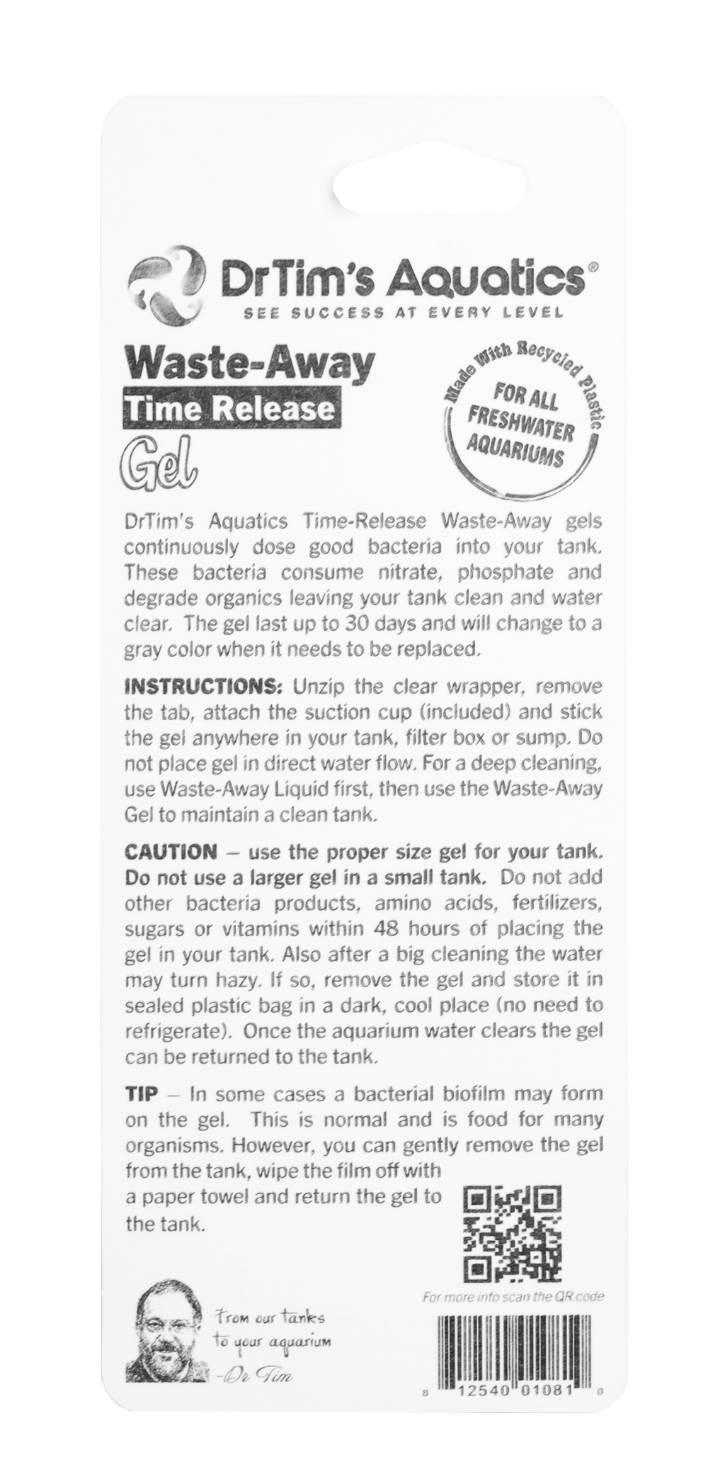 Freshwater Waste-Away Gel SM