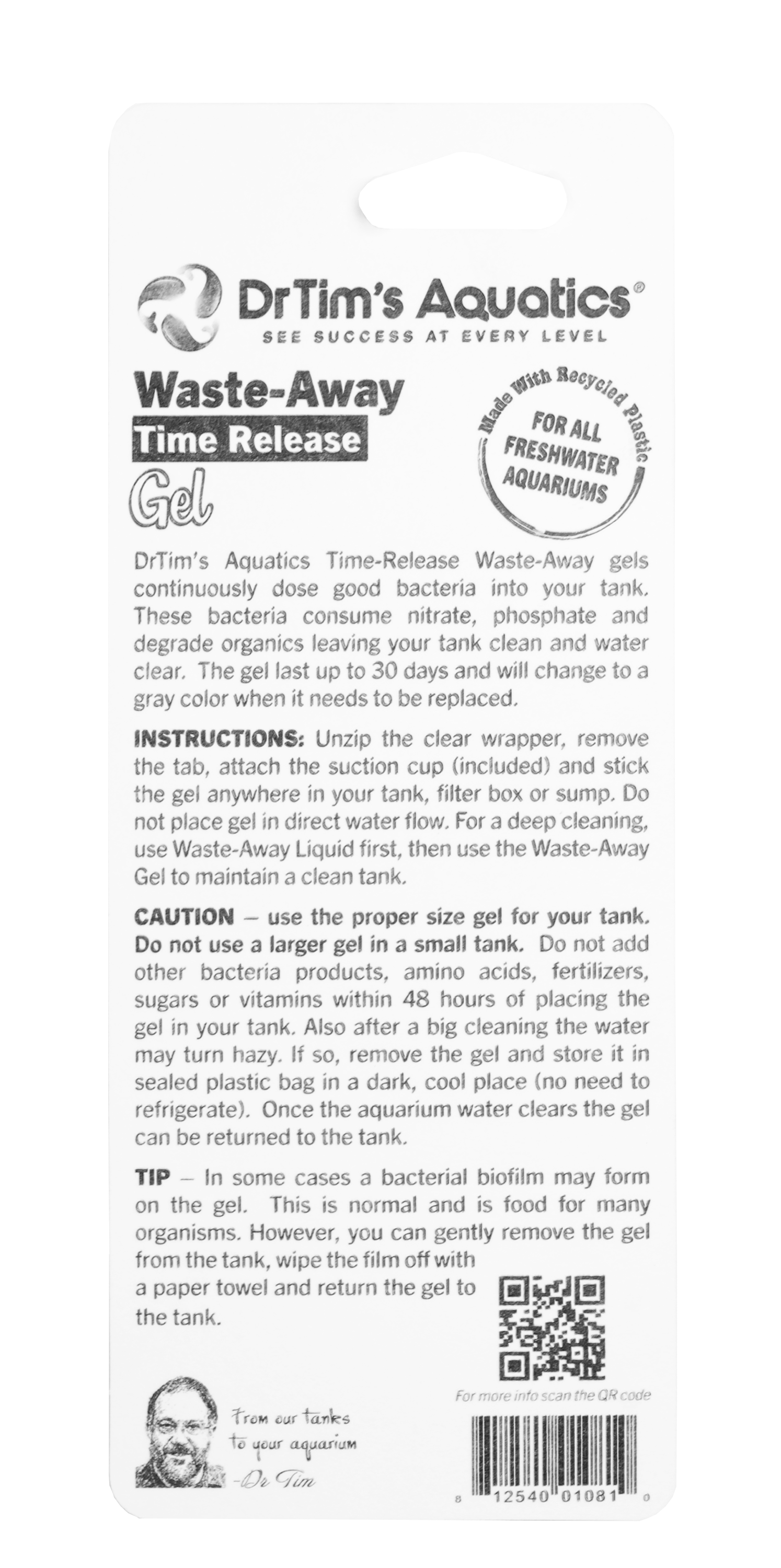 Freshwater Waste-Away Gel SM