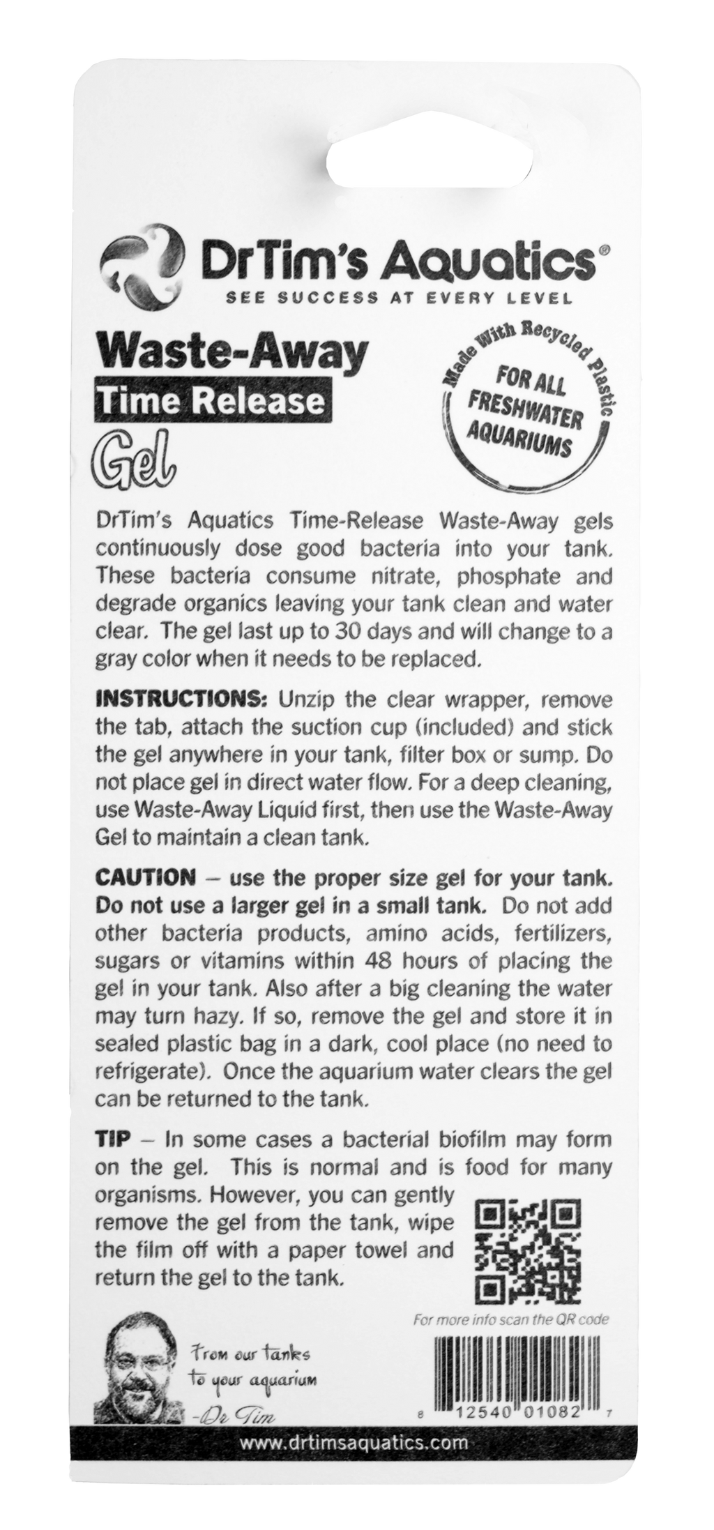 Freshwater Waste-Away Gel MD