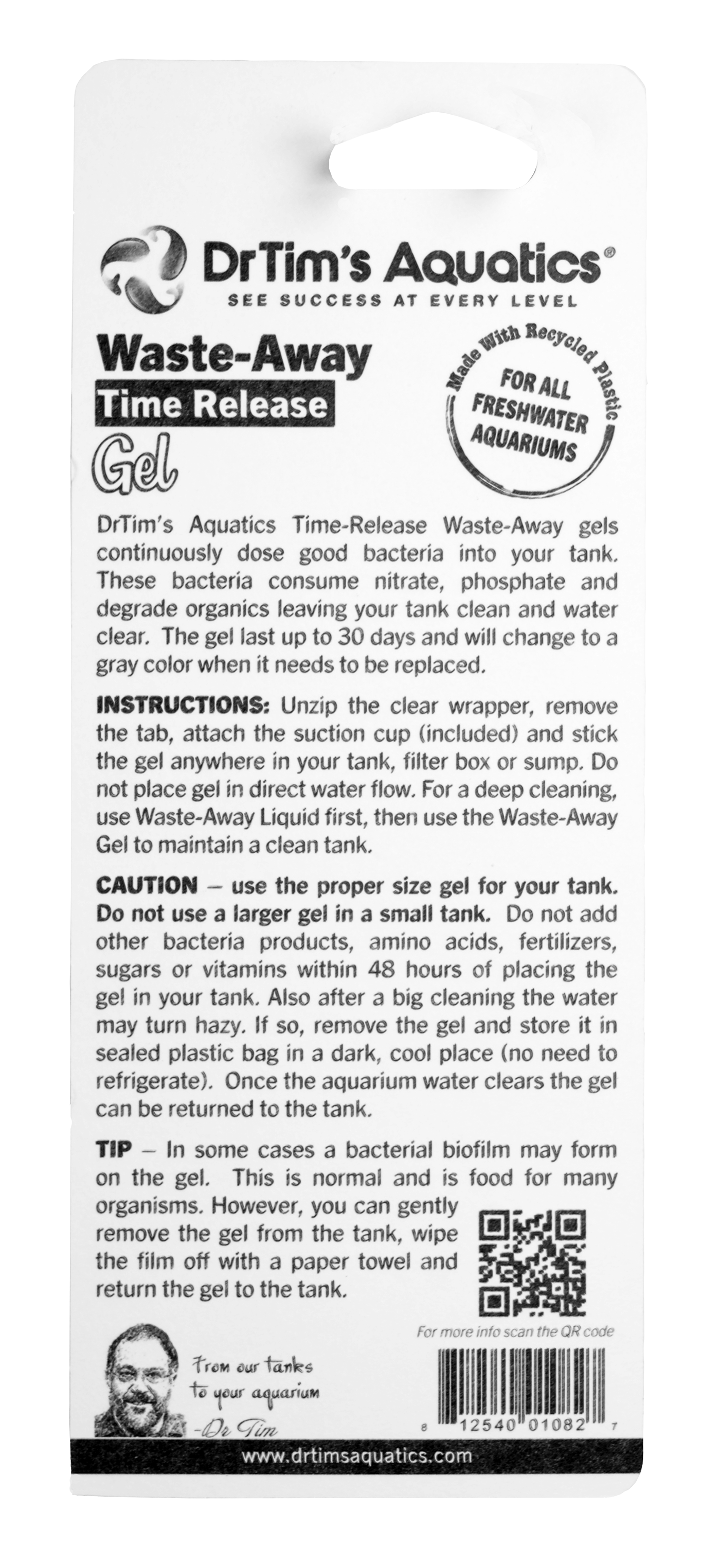 Freshwater Waste-Away Gel MD